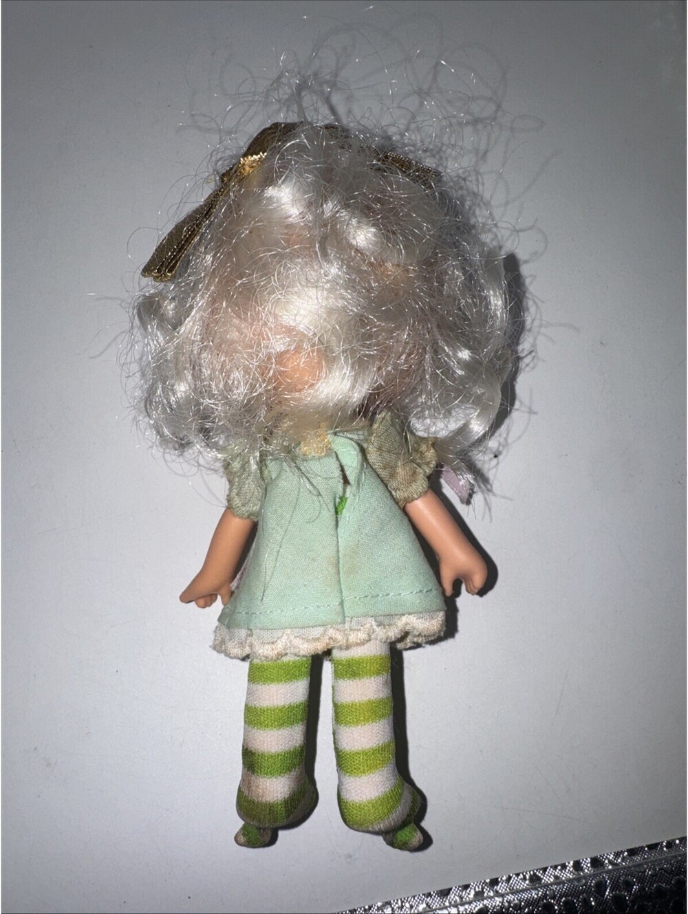 1979 Kenner Strawberry Shortcake Angel Cake Doll 5” Vintage w Headband S7